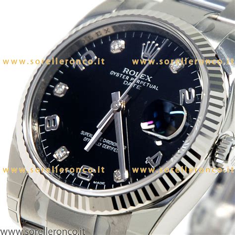 rolex nero prezzo